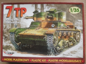 MIRAGE 1/35 35302 POLISH 7TP TWIN TURRET